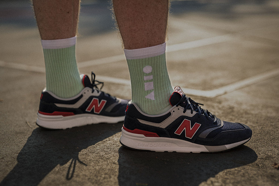 Clay Active sport socks are ethically made socks, made in Australia. They're made in a factory in Melbourne that is ethically accredited, with excellent working conditions and the highest quality materials. That makes them perfect for training and gym.