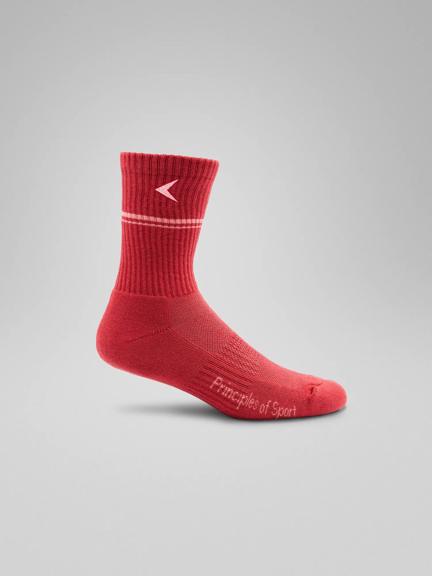 Roman Red Principles of Sport training sock