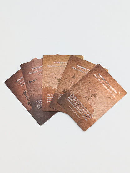 Principles of Sport cards