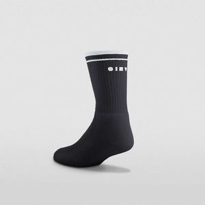 Men's tennis socks black. Made in Australia.